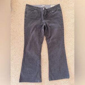 GAP Women’s Dark Gray Corduroy Pants